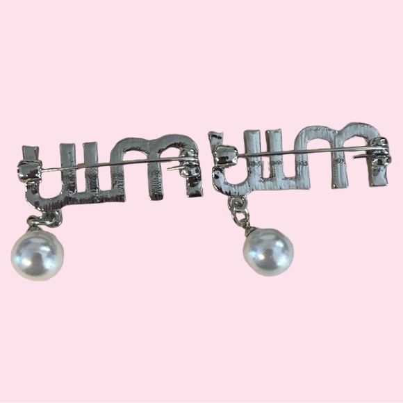 BROOCHES - SET/2 - says “MIU” on each pin - Picture 2 of 4